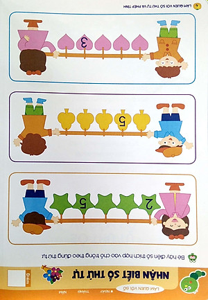 Tủ Sách Tư Duy Toán Học HQ - Làm Quen Với Số Thứ Tự Và Phép Tính