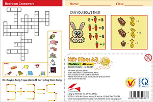 Xếp hình Tia Sáng  Despicable Me 3  (48 Mảnh Ghép) - Tặng kèm câu đố mặt sau cho bé