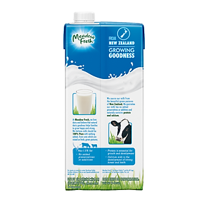 Thùng 12 hộp Sữa tươi tiệt trùng ít béo Meadow Fresh 1L