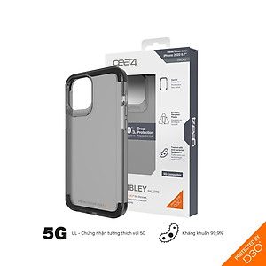 Ốp lưng GEAR4 D3O Wembley Palette iPhone - Công nghệ chống sốc độc quyền D3O, kháng khuẩn, tương thích tốt với sóng 5G - Hàng chính hãng