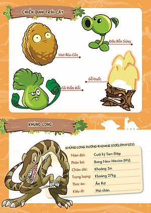 COMBO Trái Cây Đại Chiến Zombie - Thế Giới Khủng Long (Trọn bộ 12 tập)