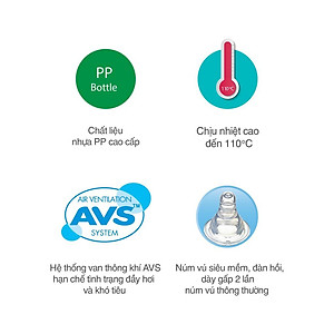 Bình sữa cổ hẹp PP vuông Pigeon 120ml/240ml