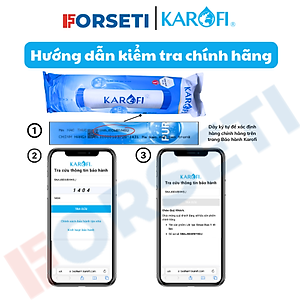 Combo 3 lõi số 1 - Công nghệ vi lọc Karofi hàng chính hãng