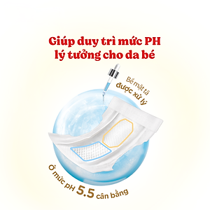 Tã quần Huggies Skin Perfect Mega Jumbo XXL64+4 miếng với 2 vùng thấm giảm kích ứng da