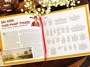 Sách - Đọc Một Hơi - Lịch Sử Sài Gòn-Thành Phố Hồ Chí Minh - Bìa Cứng