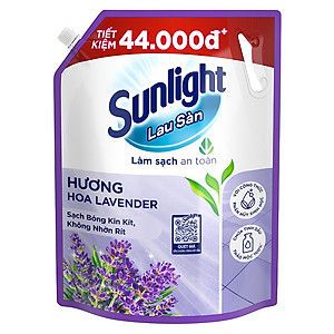 Nước Lau Sàn Sunlight Tinh Dầu Thảo Mộc Hương Lavender Túi 3.6KG