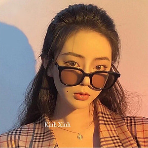 Kính râm màu nâu nhạt nam nữ thời trang