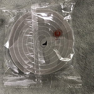 Bộ 02 cuộn mút xốp dán khe cửa HT SYS - Cách âm - Giảm chấn - Chống bụi - Gioăng xốp bản 15mm x2 mét