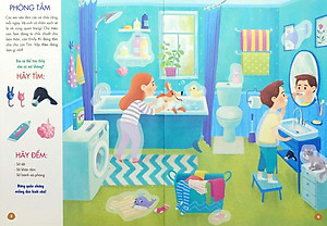 Sách Bóc Dán Thông Minh - Luyện Tay Thật Khéo, Luyện Mắt Thật Tinh - Mái Ấm Thân Yêu