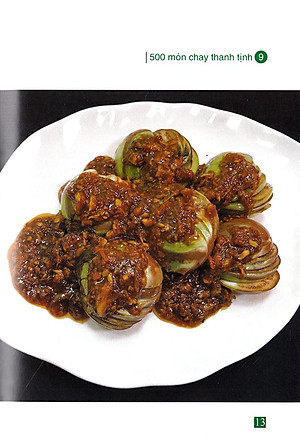 Sách 500 Món Chay Thanh Tịnh - Tập 9