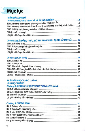 Bài Tập Toán 9 - Tập 1 (Chân Trời) (Chuẩn)