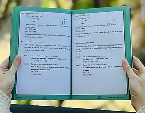 Sách Đánh Thức Tài Năng Toán Học 3 Và 4 ( 9 - 12 tuổi ) - Sách Song Ngữ ( Việt – Anh) Giúp Trẻ Vừa Học Toán Vừa Ôn Luyện Tiếng Anh Theo Chương Trình Học Singapore Dành Cho Học Sinh Lớp 3 Đến Lớp 6