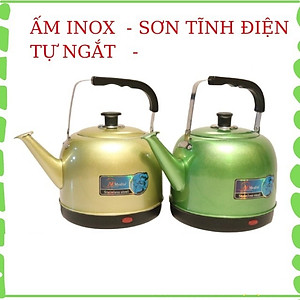 Ấm Siêu Tốc Điện Inox Cỡ Lớn NK Media MD-SD510 (5 lít) - Màu Ngẫu Nhiên - Hàng Chính Hãng