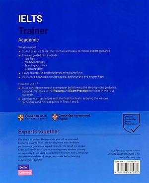 Sách IELTS Trainer 2 Academic