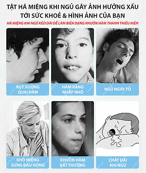 Gói 30 Miếng Dán Chống Há Miệng Khi Ngủ Giảm Ngáy Mouth Seal Băng Dính Miệng Người Lớn Trẻ Em