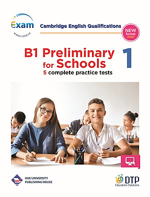 Trọn bộ sách luyện thi chứng chỉ Cambridge B1Preliminary for Schools