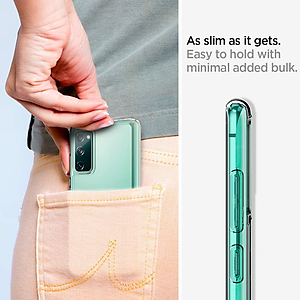 Ốp lưng silicon dẻo trong suốt mỏng 0.6mm cho Samsung Galaxy S20 FE hiệu Ultra Thin độ trong tuyệt đối, chống trầy xước - Hàng nhập khẩu