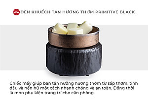 Máy khuếch tán hương thơm 2 trong 1 Yankee Candle - Primitive Black