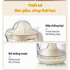 Máy vắt cam tự động Bear CZJ-A04B1, dung tích 400ml, dễ dàng vệ sinh, công suất 30W - HÀNG CHÍNH HÃNG