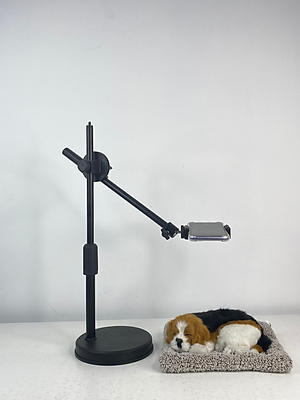 Giá đỡ điện thoại/ máy tính bảng TS90, phụ kiện quay video để bàn, hỗ trợ quay nấu ăn và review sản phẩm - Hàng chính hãng