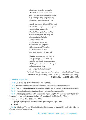 Sách - Cẩm Nang Ôn Luyện Thi THPT, Đại Học Môn Ngữ Văn - Biên soạn theo chương trình GDPT 2018 - ndbooks