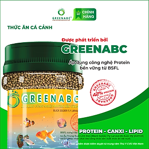 Thức ăn Cá Neon, Cánh Buồm, Molly, 7 màu, 3 đuôi ... GREENABC – Hàm lượng protein 42% cho năng lượng dồi dào, tiêu hóa tốt, tăng đề kháng, lên màu đẹp – Hộp 40g