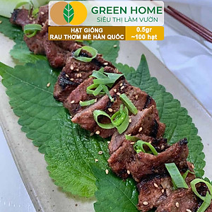 Hạt Giống Rau Thơm Mè Greenhome, Gói 0.5g, Dễ Trồng Quanh Năm, Nảy Mầm Cao, Thu Hoạch Nhanh, Năng Suất Cao R17