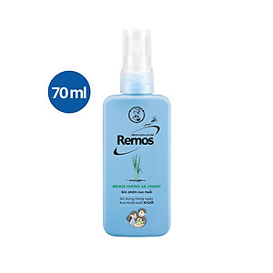 Dung dịch chống muỗi dạng phun sương Remos Mentholatum hương Sả Chanh 70ml