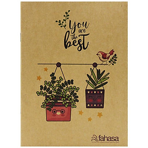 Tập Học Sinh - 4 Ô Ly - 200 Trang 70gsm FAHASA - You Are The Best (Mẫu Sản Phẩm Giao Ngẫu Nhiên)