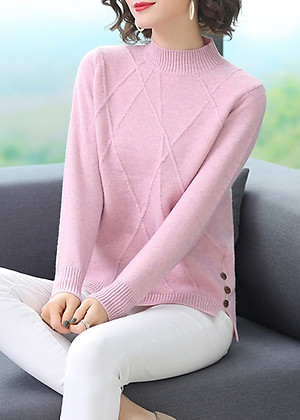 Áo Len Nữ Cổ Chui Thời Trang Mới Hàn Quốc ALN035 MayHomes Thời Trang Thu Đông