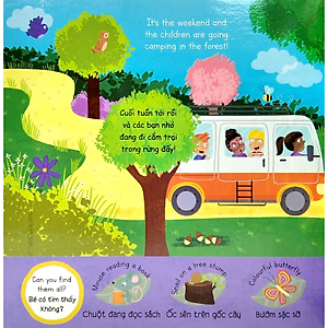 Sách Vui Chơi Trong Rừng (Song Ngữ Anh Việt)