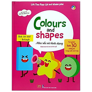 Sách Tương Tác - Lift-The-Flap-Lật Mở Khám Phá - Colours And Shapes - Màu Sắc Và Hình Dạng ( Tái Bản )
