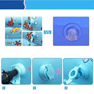 hồ bơi phao trẻ em,Bể bơi phao trong nhà, hình chữ nhật kích thước 210cm