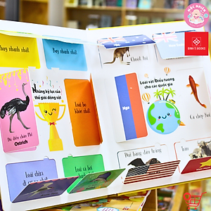 Sách Tương Tác Lật Mở Khám Phá Khổ lớn - Lift The Flap (Cho bé từ 0 - 6 Tuổi) - Đinh Tị