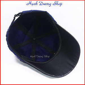 Nón kết chữ S dành cho nam và nữ, chất liệu vải dù trơn bóng, gắn sò to 2 bên hông nón - Hạnh Dương