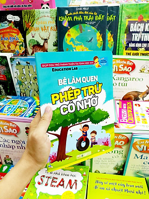 Tủ Sách Tư Duy Toán Học HQ - Bé Làm Quen Phép Trừ Có Nhớ