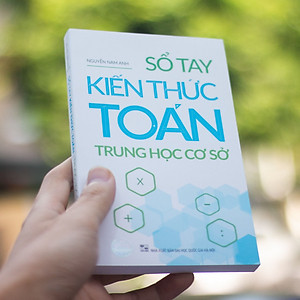 Sách: Combo Sổ Tay Kiến Thức Toán - Vật Lí - Hóa Học Trung Học Cơ Sở