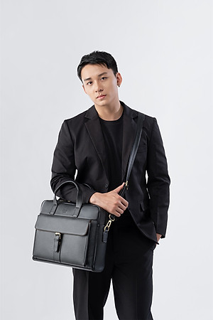 Cặp Công Sở Lata ( Thời trang nam basic - Cặp da CA40 )