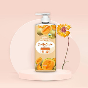 Kem Tắm Watsons Love My Skin Cantaloupe Scented Cream Body Wash 700ml