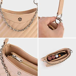 Túi Yuumy ( Thời trang nữ sành điệu phối phụ kiện - Túi đeo vai da Seasand YN210 )