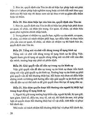 Sách Bộ Luật Tố Tụng Hình Sự Của Nước Cộng Hoà Xã Hội Chủ Nghĩa Việt Nam (2016)