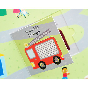 Sách Lift the flap - Lật mở khám phá - Chúng tôi là những siêu nhân cứu hộ! - We are rescue heroes!