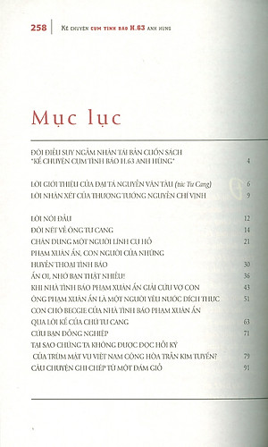 Kể Chuyện Cụm Tình Báo H.63 Anh Hùng - Những Câu Chuyện Tình Báo Thót Tim Không Phải Ai Cũng Biết (Bản in màu)