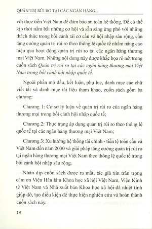 Quản Trị Rủi Ro Tại Các Ngân Hàng Thương Mại Việt Nam Trong Bối Cảnh Hội Nhập Quốc Tế