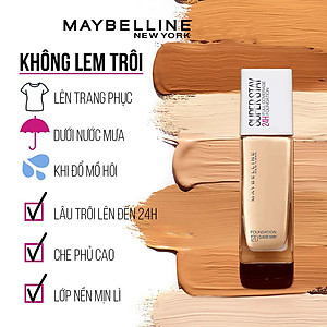  Kem Nền Maybelline Lâu Trôi Siêu Che Phủ Superstay Long Lasting Full Coverage Foundation 30ml