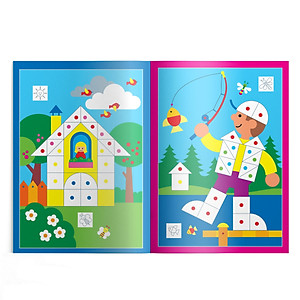 Sách - Bộ Dán Hình Sáng Tạo (Cuốn Lẻ Và Combo)