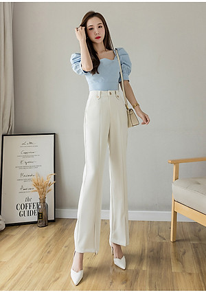 Quần tây nữ baggy Titishop QDN174