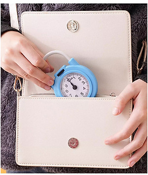 Cân cầm tay mini 10kg có móc treo tiện dụng cho việc đi chợ, du lịch, lò xo cơ học đồng hồ kim siêu chuẩn