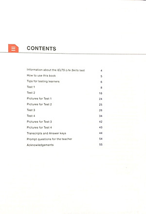 IELTS Life Skills Official Cam Test Practice A1 SB with Answers (Sách Không Kèm Đĩa)
