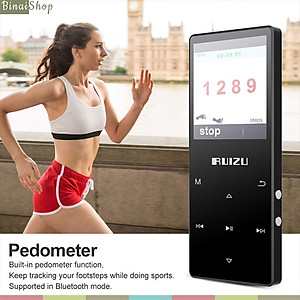 Máy Nghe Nhạc MP3 Bluetooth Ruizu D51 Bộ Nhớ Trong 8GB Cao Cấp - Hàng Chính Hãng